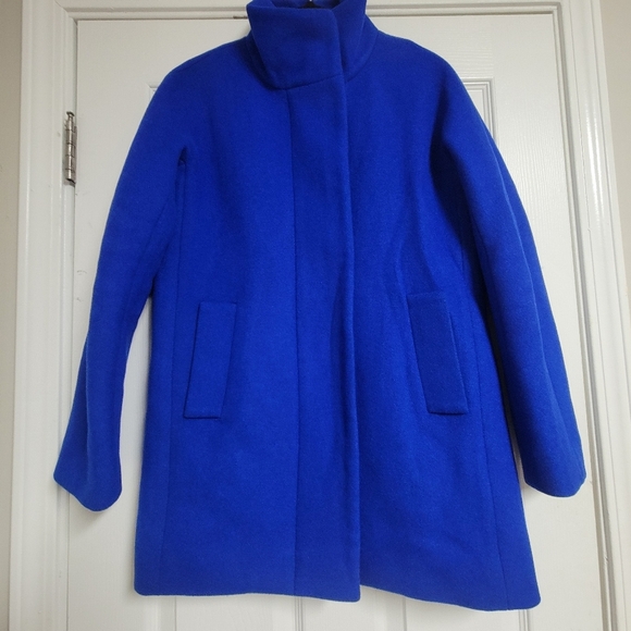 J.crew Factory City Coat Wool Blend  Size 2. - Picture 3 of 11
